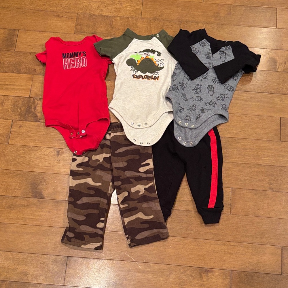 Baby Boy assorted pants and tops